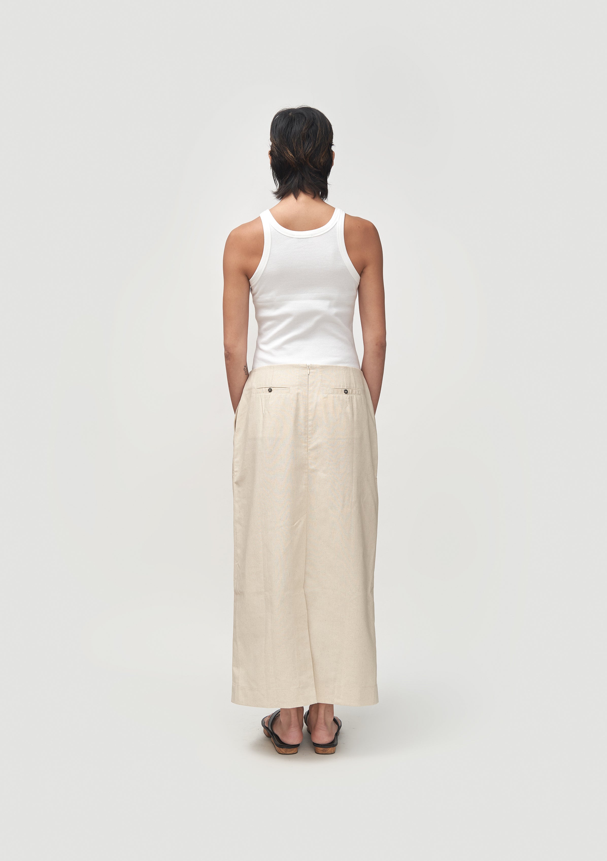 Mattia Convertible Skirt Oat