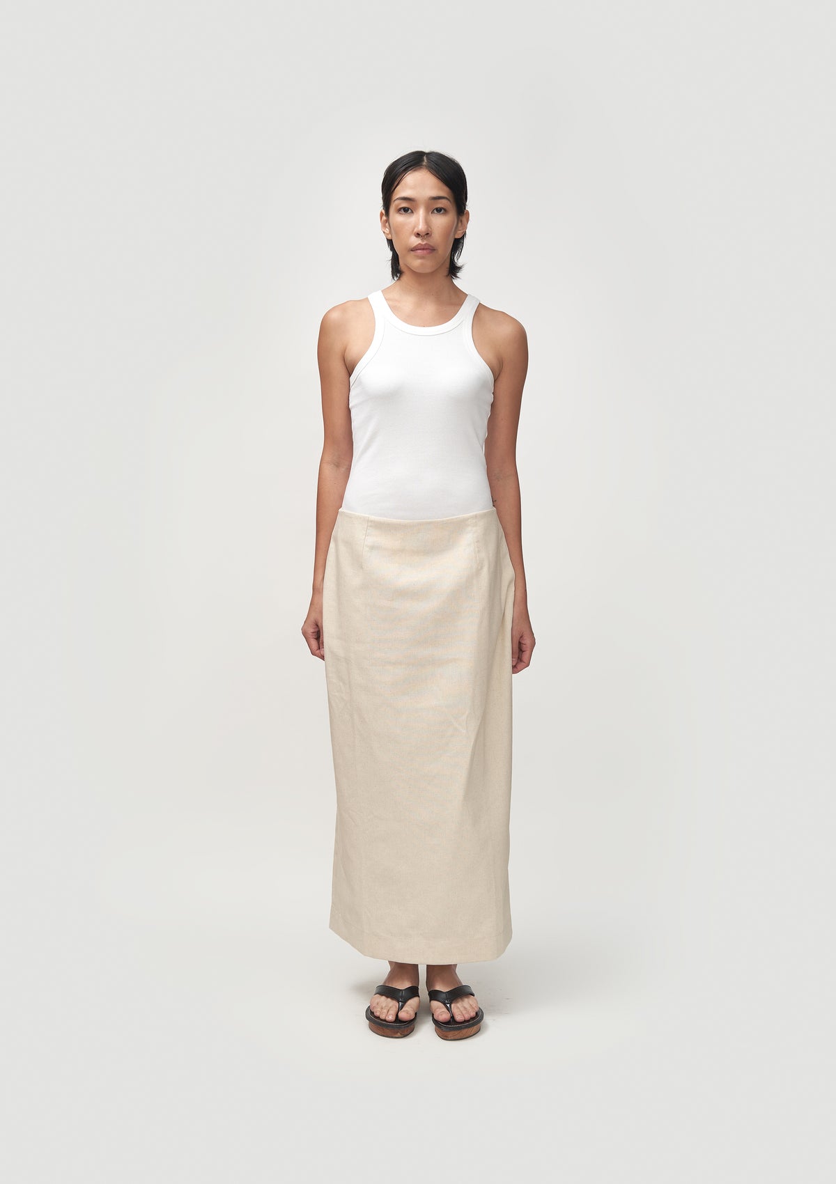 Abiha Skirt Oatmeal
